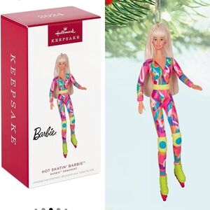 NEW 2024 Hot Skatin' Barbie Hallmark Ornament